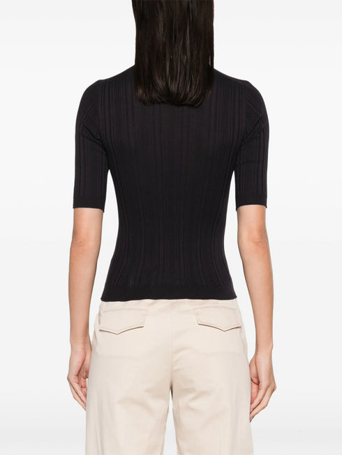 PESERICO EASY RIBBED TOP